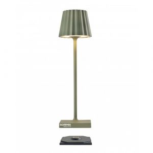 Lampe ext&eacute;rieur vert olive 21 cm TROLL NANO SOMPEX