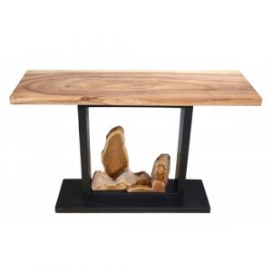 Console en Bois et Métal - Collection SAMAN