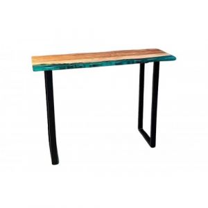Console River Bois d'Acacia et Résine Époxy