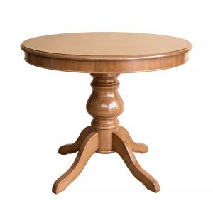 Table à manger ronde fixe 100 cm diamètre