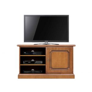 Meuble TV 106 cm avec &eacute;tag&egrave;res