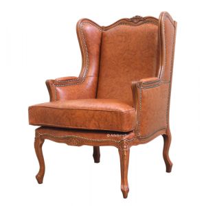 Fauteuil Bergère 'Soft' avec coussin