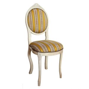 Chaise laquée Ovalina style classique