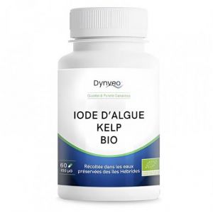 Iode d'algue Kelp 60 gélules