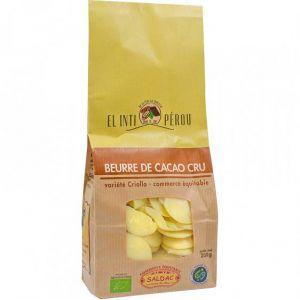 Beurre de cacao criollo cru bio équitable 200g