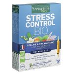 Santarome Bio - Stress Control Bio - Déstresse et apaise - 20 ampoules