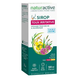 Naturactive ORL Gae Sirop Toux Irritative - 120 ml