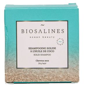 Biosalines Shampooing Solide &agrave; l&rsquo;huile de Noix de Coco 75g
