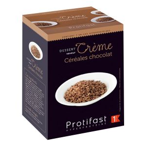 Protifast Dessert Hyperprotéiné Crème Céréale Chocolat 7 sachets