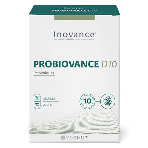 Inovance Probiovance D10 Probiotiques 30 gélules