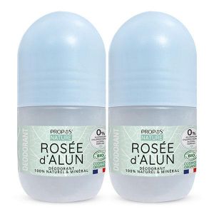 Propos'Nature - Déodorant Rosée d'Alun Bio - 2 roll-on 50ml