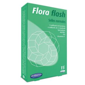 Orthonat Flora Flash - 15 gélules