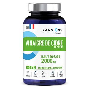 Granions Vinaigre de Cidre de Pomme 2000 mg - Digestion et Equilibre Intestinal