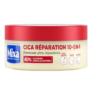 Mixa Intensif Peaux S&egrave;ches Pommade Ultra-R&eacute;paratrice 10-en-1, 150ml