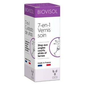 Biovisol 7-en-1 - Stop aux ongles courts, stri&eacute;s et ternes - 10ml