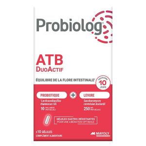 Probiolog&reg; Atb duo actif 10 g&eacute;lules