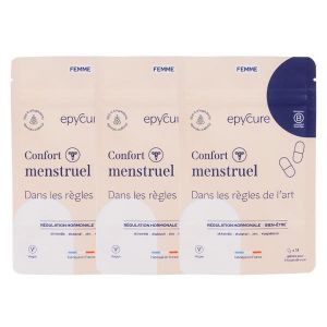 Epycure Pack Cure confort menstruel 3 mois