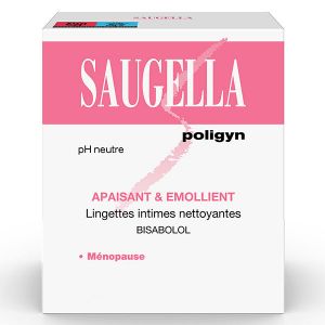 Saugella Poligyn Lingette Intime Nettoyante - 10 unit&eacute;s