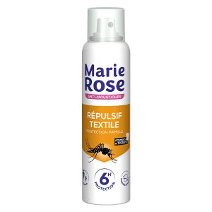 Marie Rose Les Anti-Moustiques R&eacute;pulsifs Protection Famille Sp&eacute;cial Textile 150ml