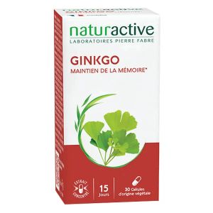 Naturactive Ginkgo 30 g&eacute;lules