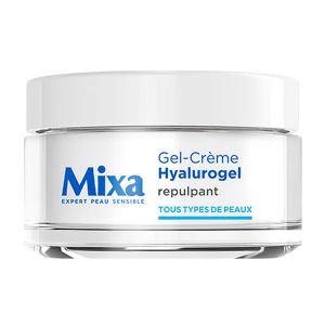Mixa Soin Hyalurogel Gel-Cr&egrave;me hydratant jour 24h repulpant 50ml