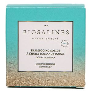 Biosalines Shampooing Solide &agrave; l&rsquo;Huile d&rsquo;Amande Douce 75g