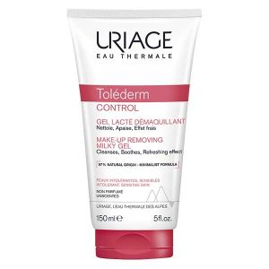 Uriage Tol&eacute;derm Control Gel Lact&eacute; D&eacute;maquillant Peaux Sensibles 150ml