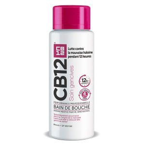 CB12 Bain de Bouche gencives sensibles menthe fraîche 12h - 250ml
