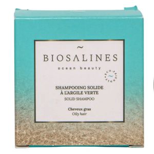 Biosalines Shampooing Solide &agrave; l&rsquo;Argile Verte 75g