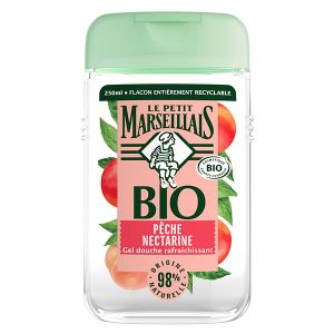 Le Petit Marseillais Bio Gel Douche Rafraîchissant Pêche Nectarine 250ml