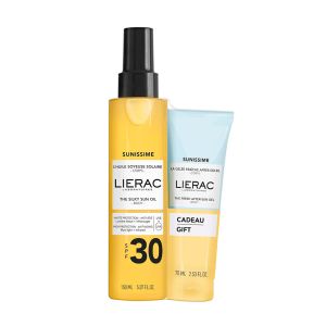 Lierac Sunissime Duo Huile Soyeuse SPF30 + Gel&eacute;e Fra&icirc;che Apr&egrave;s-Soleil