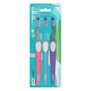 TePe Brosses &agrave; dents Nova&trade; Medium Lot de 3 pieces
