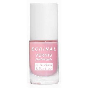 Ecrinal Vernis Silicium + Tea Rose Perle