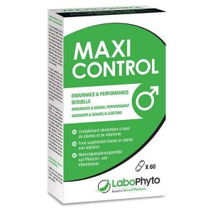 Labophyto MAXI CONTROL - cure retard de l'&eacute;jaculation - 60 g&eacute;lules