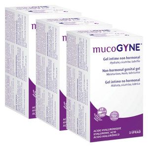 Mucogyne Gel Intime Non Hormonal 8 unidoses - Lot de 3