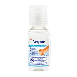 Nexcare&trade; Gel D&eacute;sinfectant mains transparent, 25 ml, 1/paquet