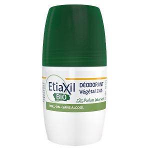 Etiaxil D&eacute;odorant V&eacute;g&eacute;tal 24h Roll-On Bio 50ml