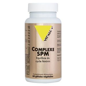 Vit'all+ COMPLEXE SPM Equilibre du cycle f&eacute;minin 60 g&eacute;lules v&eacute;g&eacute;tales