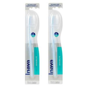 Inava Brosse &agrave; Dents Sensibilit&eacute; Lot de 2