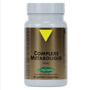 Vit'all+ Complexe M&eacute;tabolique avec Cirpusins&reg; 30 g&eacute;lules v&eacute;g&eacute;tales