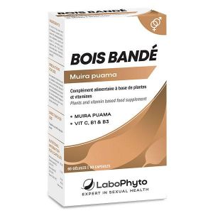 Labophyto Bois Bandé - cure aphrodisiaque mixte - 60 gélules végétales