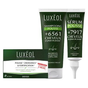Luxéol Routine Pousse de cheveux