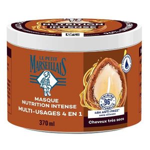 Le Petit Marseillais Masque Nutrition Calendula & Huile d'Argan Bio 370ml