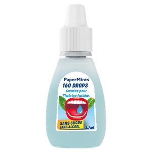 PaperMints 160 Drops Haleine Fra&icirc;che 3,5ml