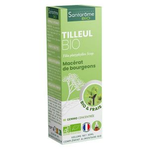 Santarome Bio - Bourgeon de Tilleul Bio - G&eacute;mmoth&eacute;rapie - Flacon de 30ml