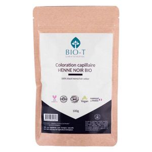Bio-T Henné noir indigo - Bio et 100% naturel - 100g