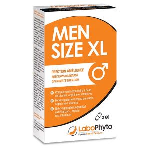 Labophyto Mensize XL - Cure Taille du Pénis - 60 gélules