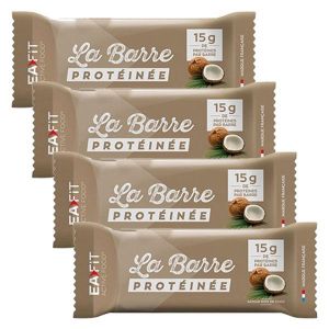 Eafit La Barre Protéinée Goût Noix de Coco 46g - Lot de 4