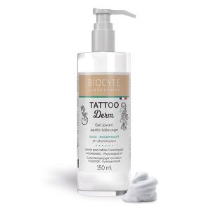 Biocyte - Gel lavant apr&egrave;s-tatouage - Doux PH physiologique - 150ml
