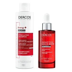 Vichy Dercos Anti-chute : S&eacute;rum R.E.G.E.N. Booster 90ml & Shampooing Energy+ 200ml